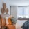 Bedroom with natural lighting and high ceilings The Beam New London CT luxury apartments