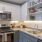 Well-lit kitchen with ample counter space The Beam New London CT luxury apartments