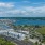 building exterior aerial shot daytime The Beam New London CT luxury apartments